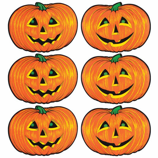 Assorted Smiling Pumpkin Big Cutout