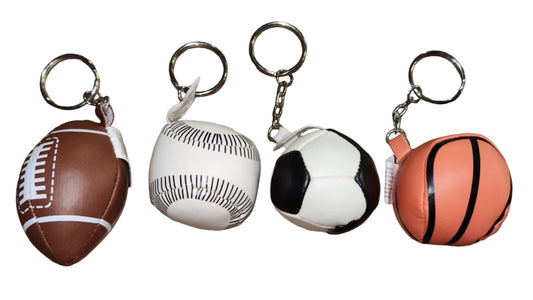 Assorted Sports Keychain