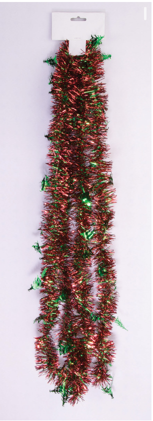 Winter Tinsel Garland-9'