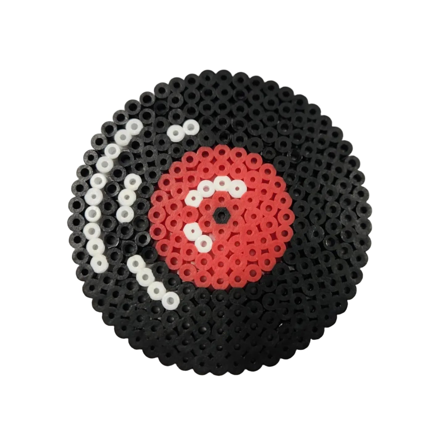 Vinyl Disc White Reflections Pixel Art