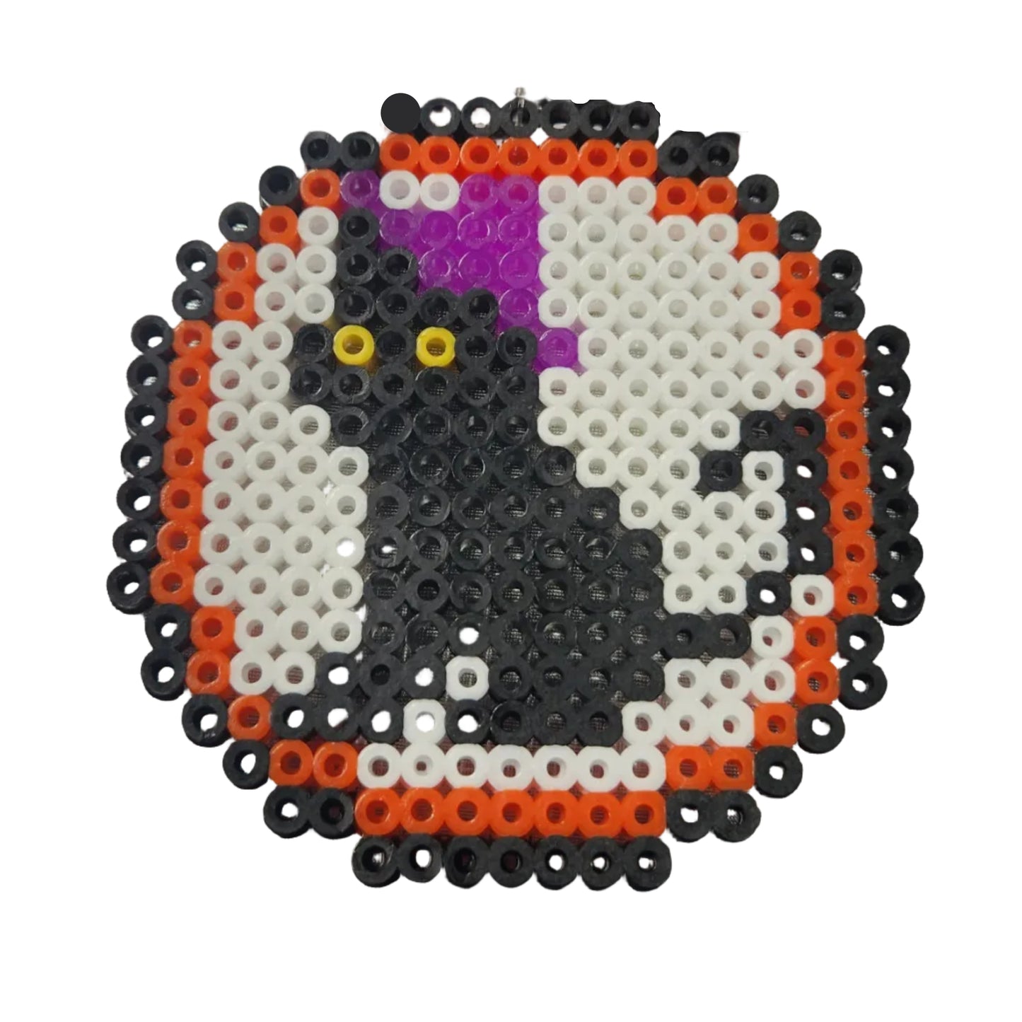 Halloween Coasters - Orange/White Background