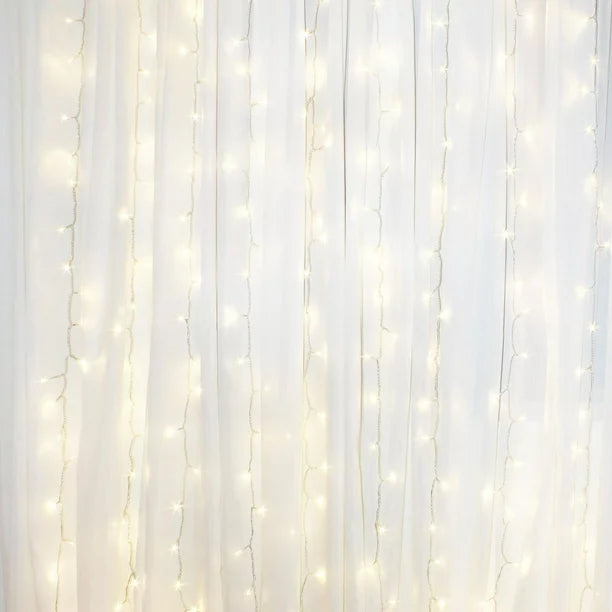 Twinkling Curtain Lights