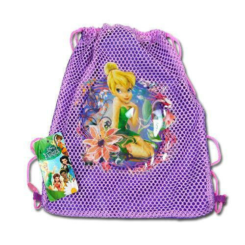 Tinkerbell Fairy Sling Bags Tote Net Front Disney Pixar