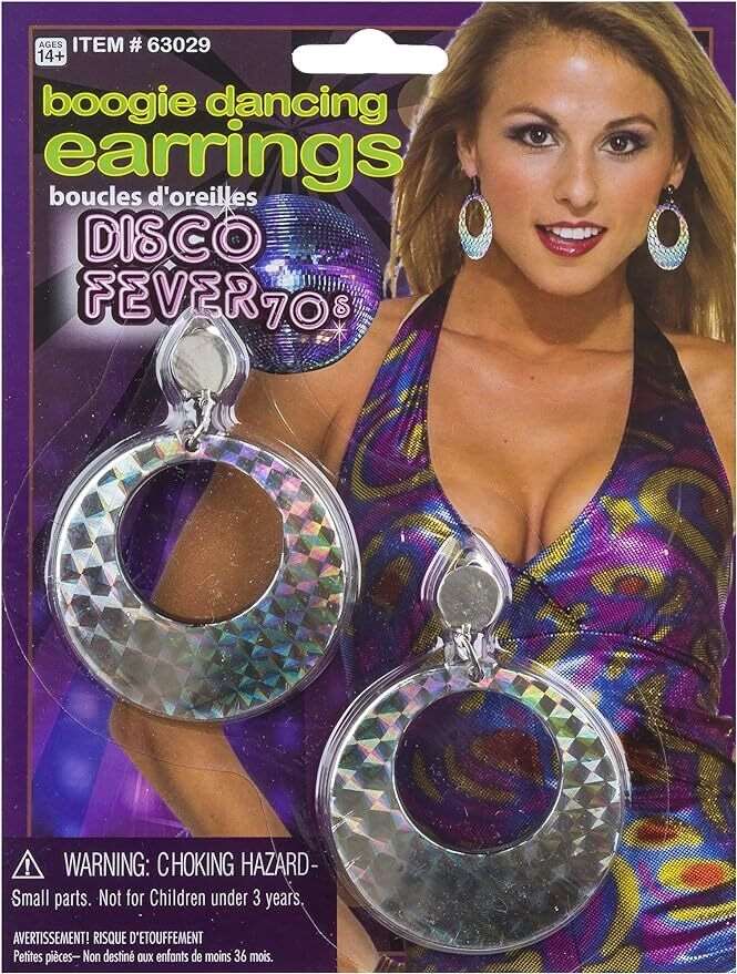 Disco Boogie Dancing Earrings