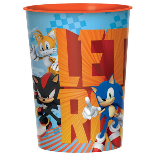 Sonic Plastic Cup 16 Oz - Sega
