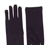 Short Dress Gloves - Black