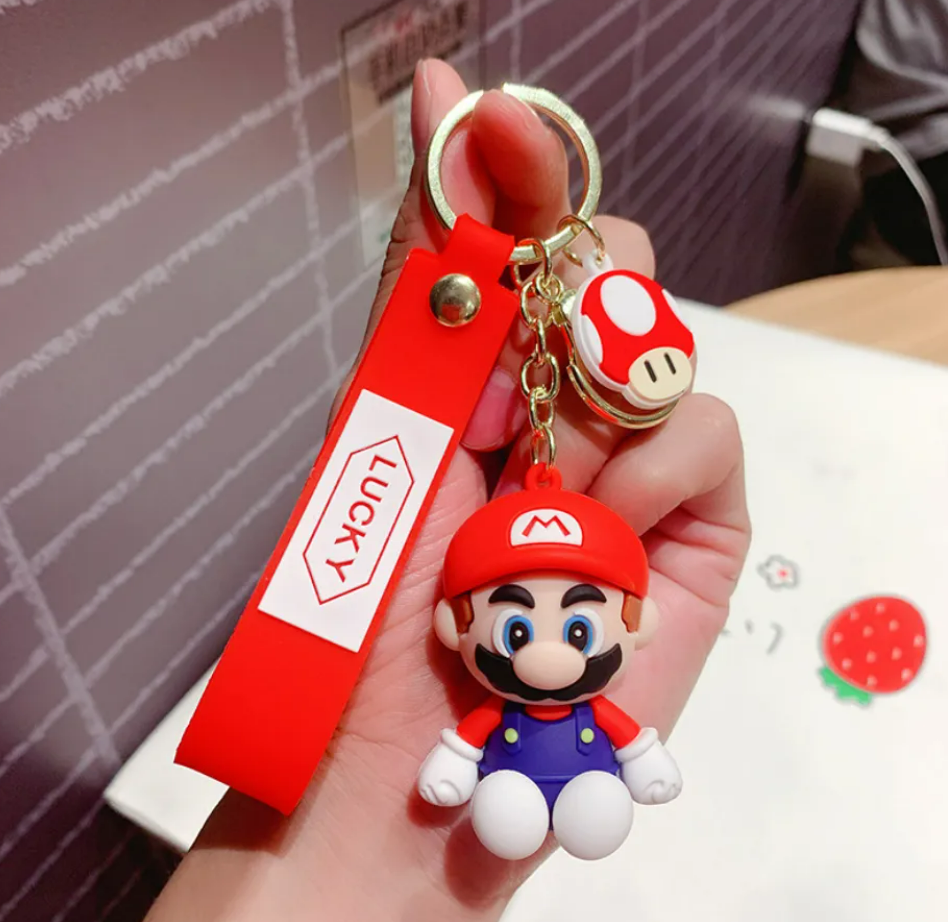 Porte-clé Mario 3D